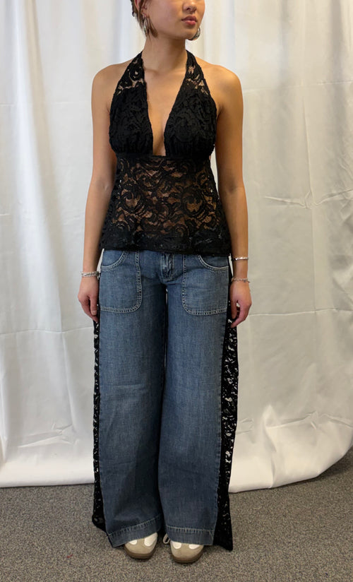 Jean dentelle - Taille 36