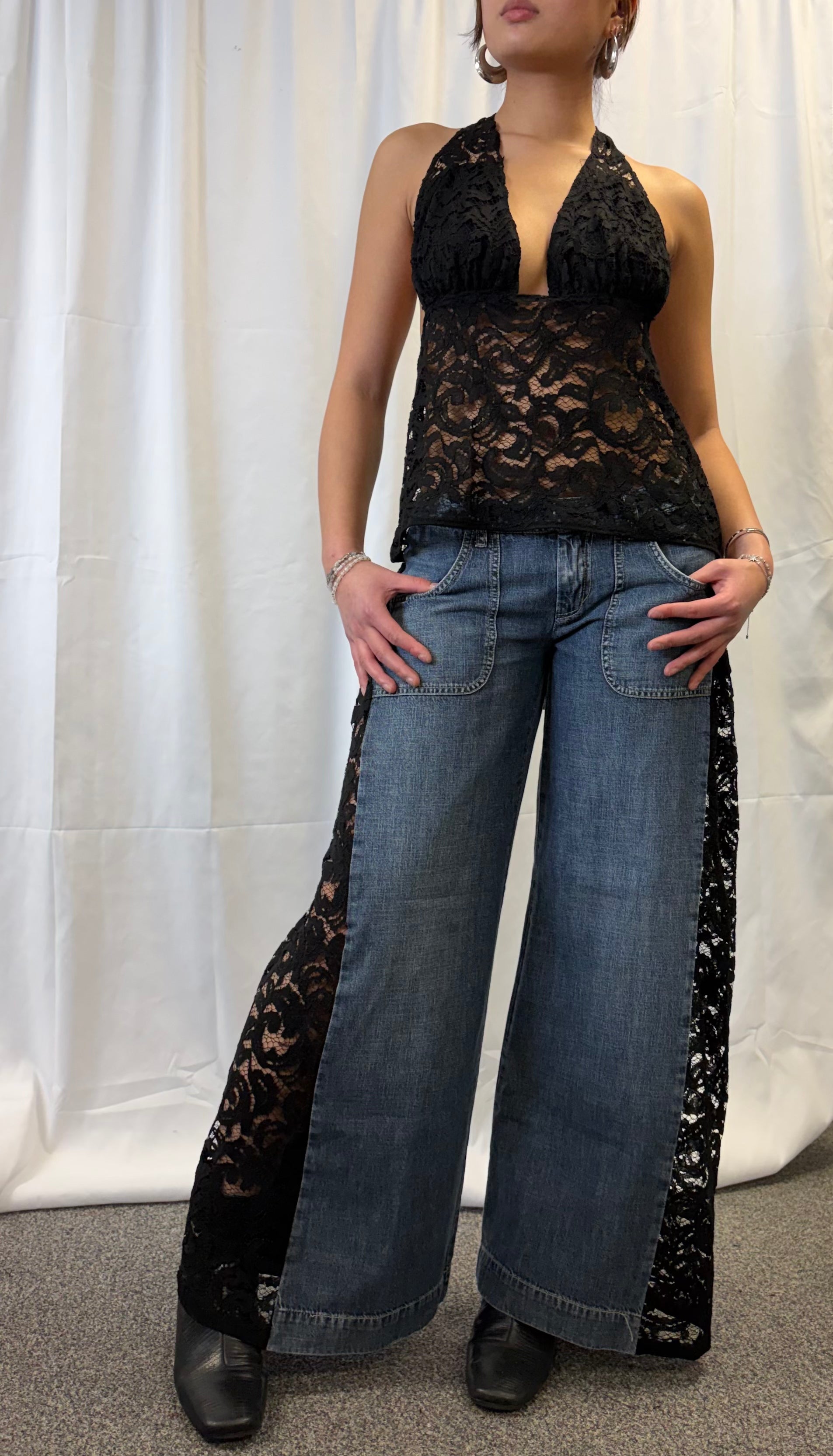 Jean dentelle - Taille 36