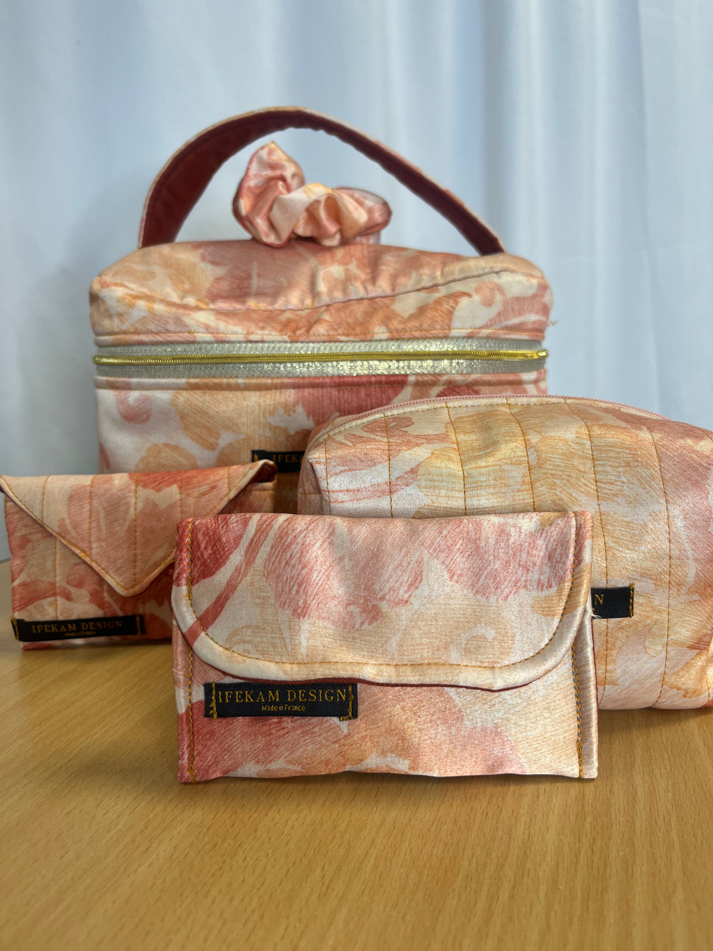 lot de pochettes de toilette/rangement