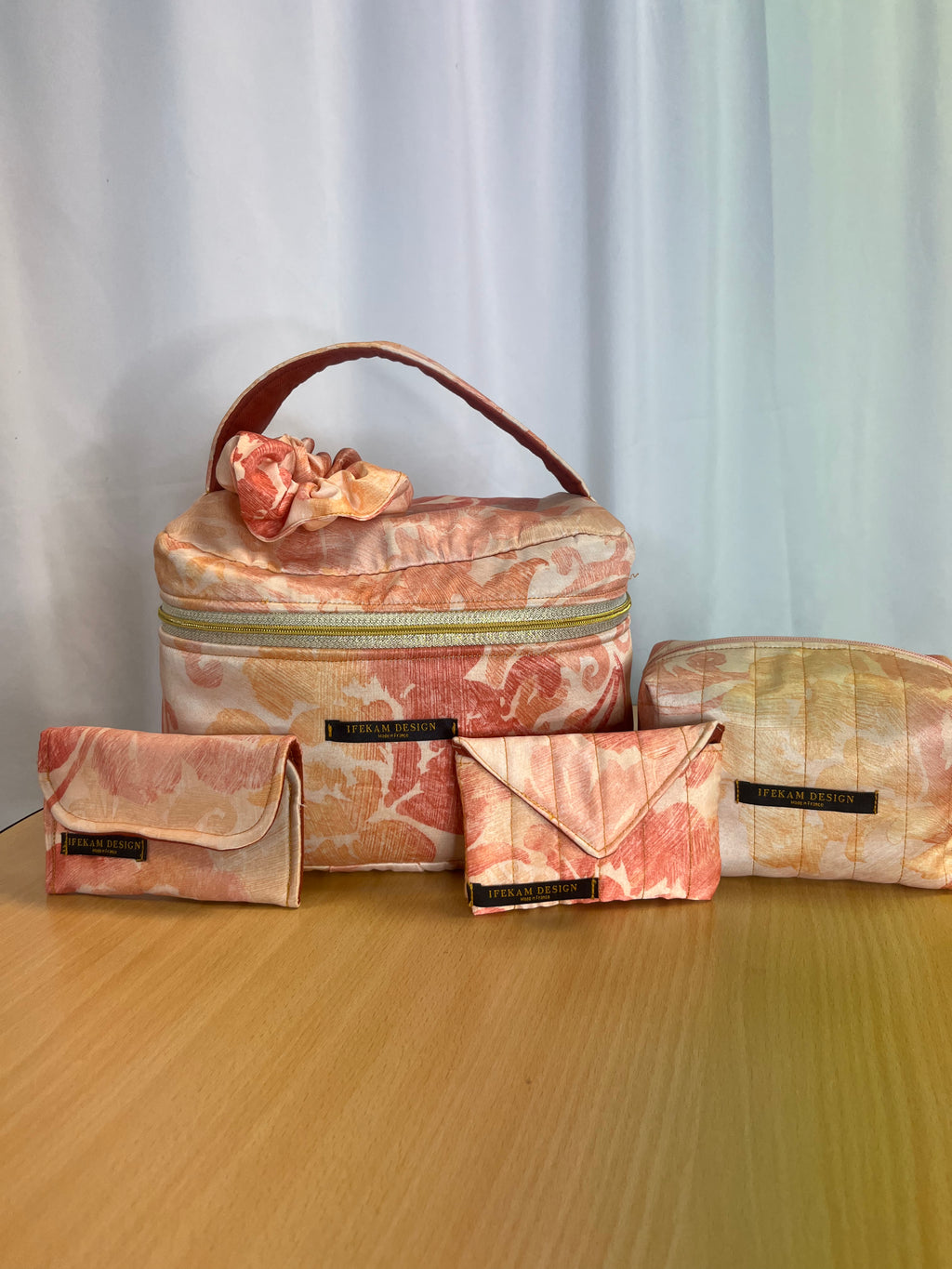 lot de pochettes de toilette/rangement