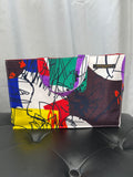 Sac à main de ville en wax