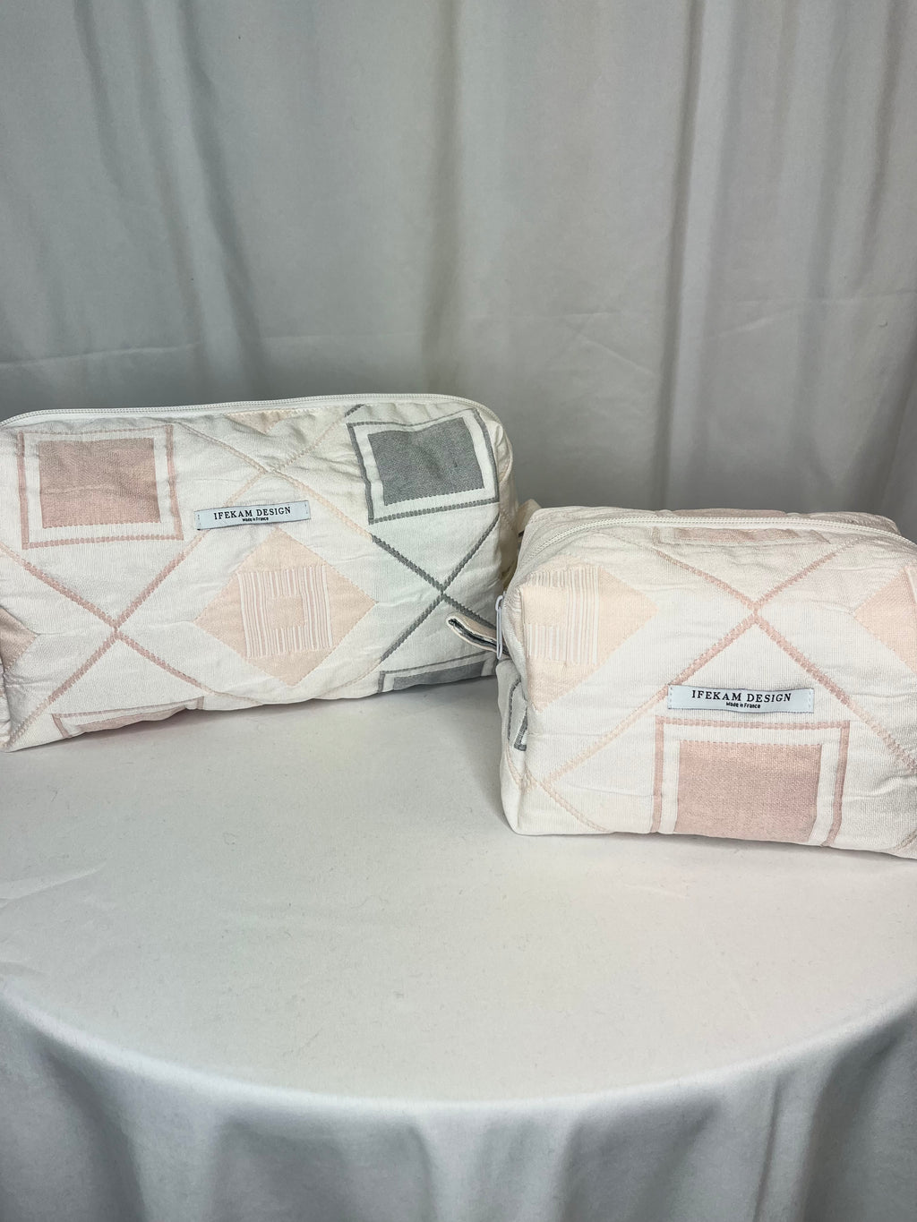 Pochette XXL rose pale