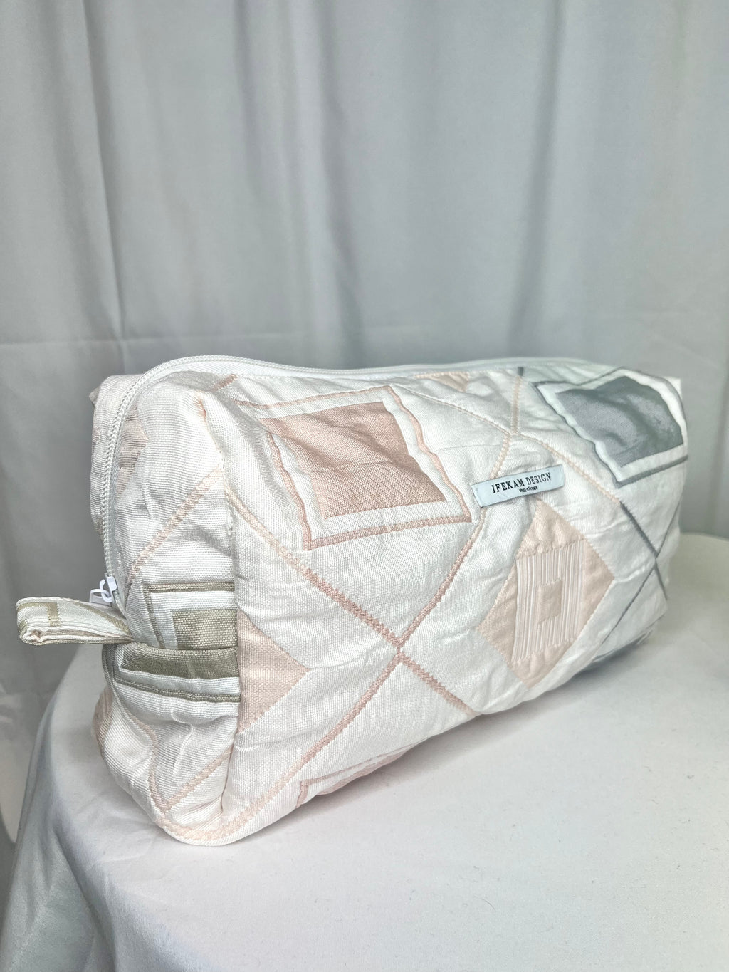 Pochette XXL rose pale
