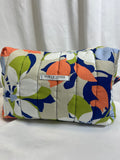 Grande pochette maquillage fleurie