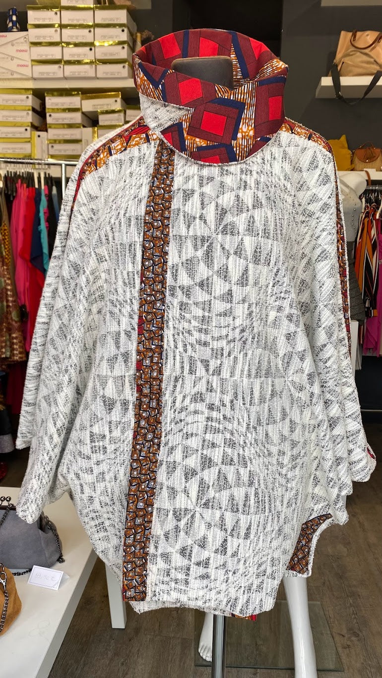 Reversible stylish cape