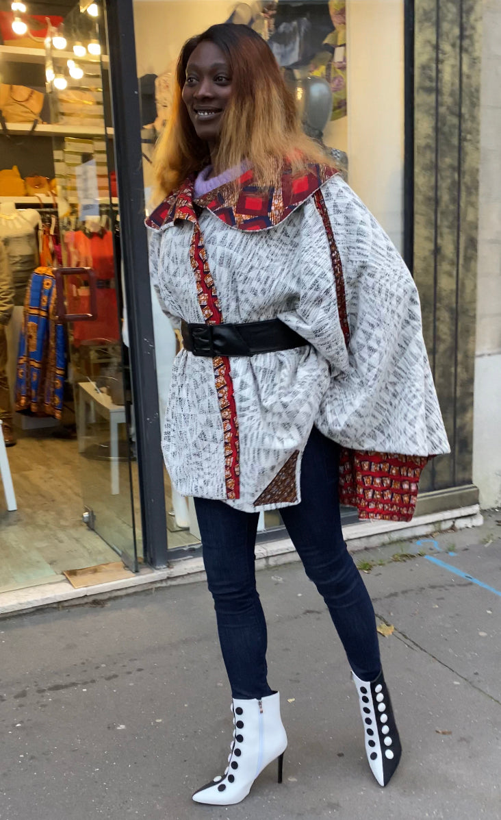 Reversible stylish cape