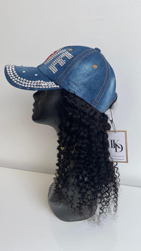Jerry Curl Cap Wig (Human Hair)