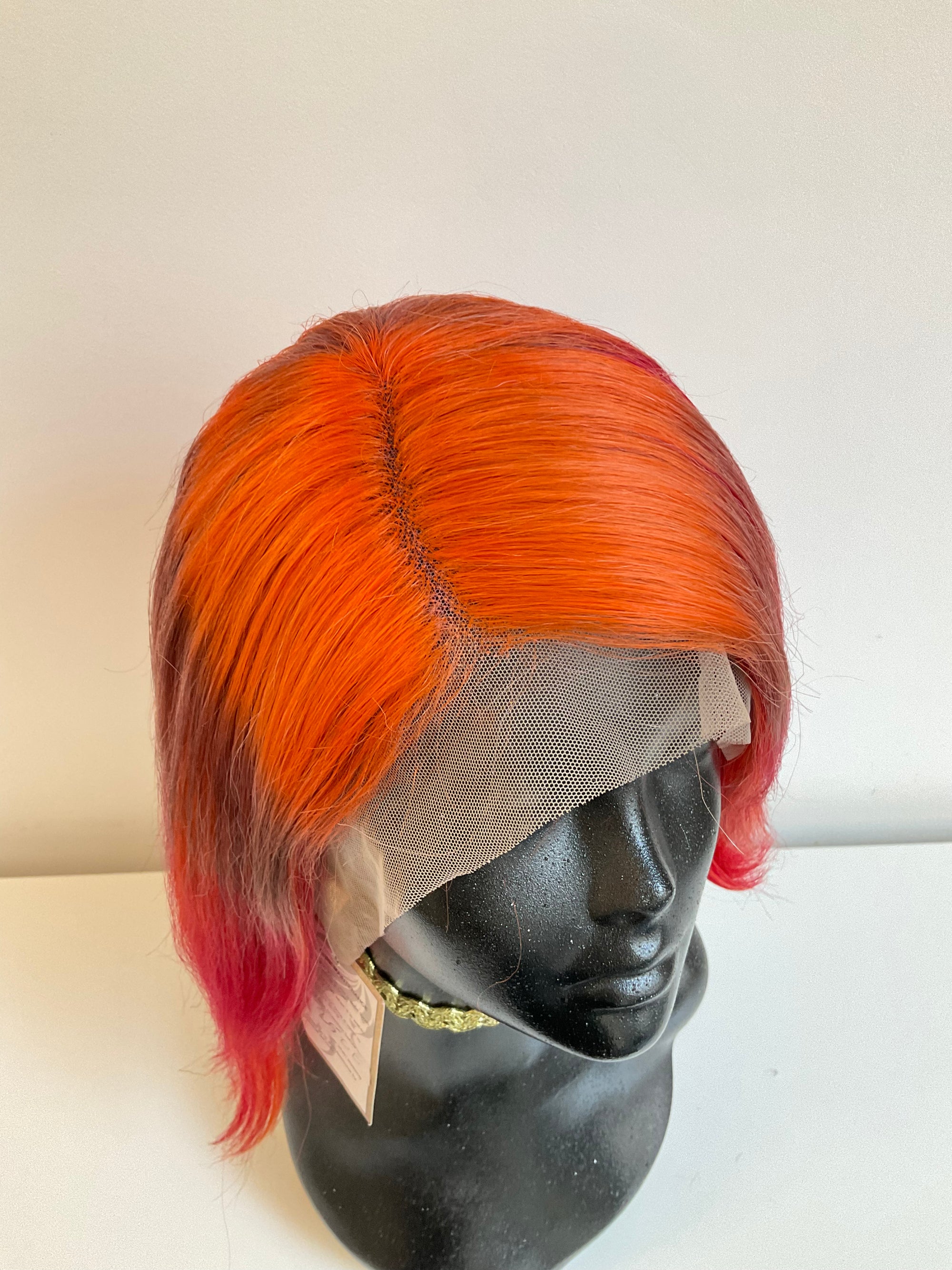 [EXCLUSIF] Perruque Customisée Rouge et Orange